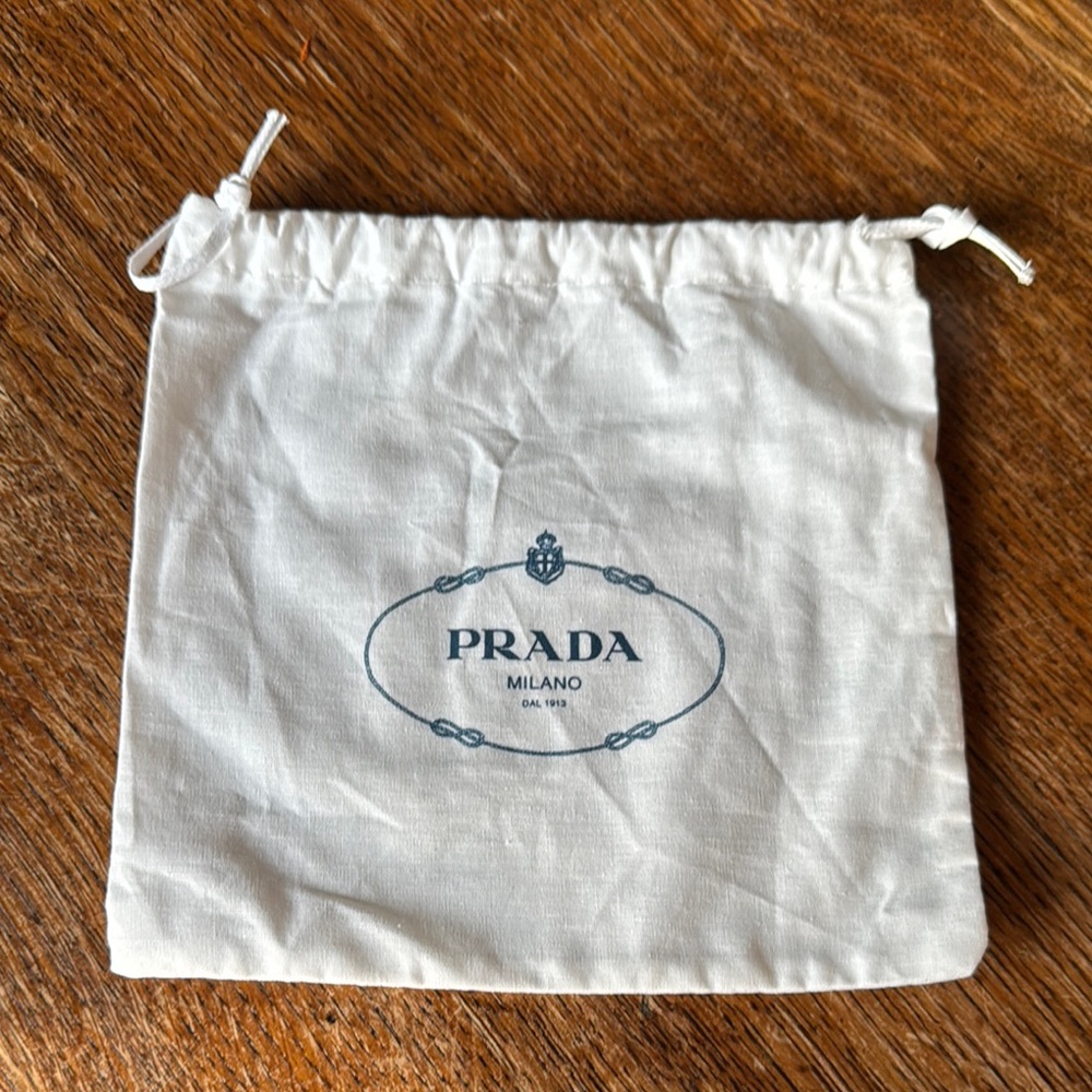 Prada White Dust Bag
